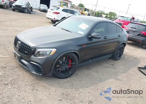 2019 Mercedes-Benz Glc Coupe 63 S 4Matic Amg из США, поврежденный, VIN WDC0J8KB1KF611689